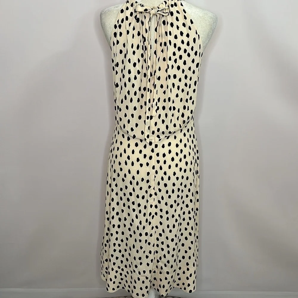 Kate Spade Leopard Dot Halter Dress
